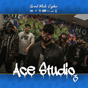Lingo & Travesty & Poetic Killa & Capcizza & Dtaylz the Profit & A-God The Old Soul - Grind Mode Cypher Ace Studio 3